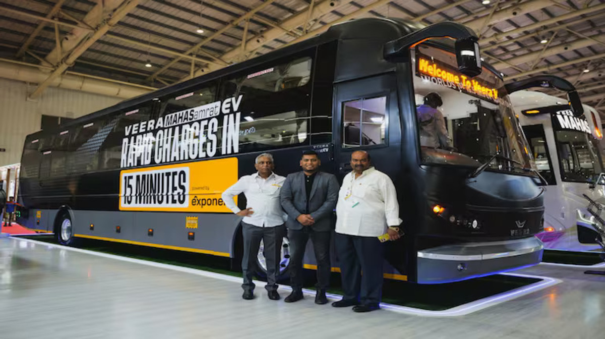 First Fastest Electric Bus: Veera Mahasamrat EV