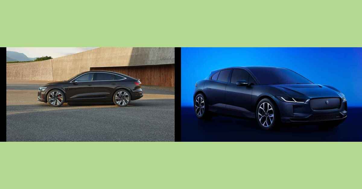 AUDI Q8 e-tron and JAGUAR-I-Pace