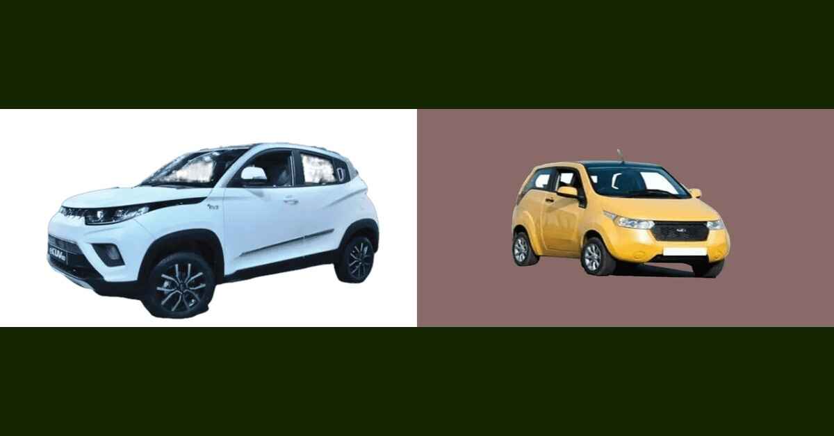 Mahindra eKUV100 EV And Mahindra e2o NXT EV