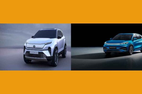 Tata Harrier EV and BYD Atto 3 EV