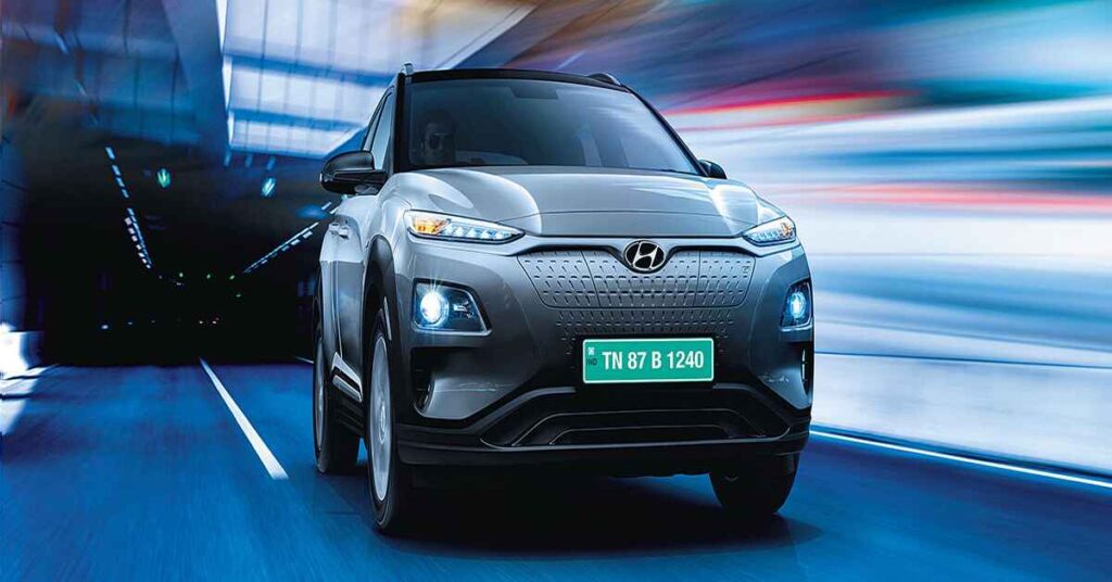 Hyundai Kona electric car