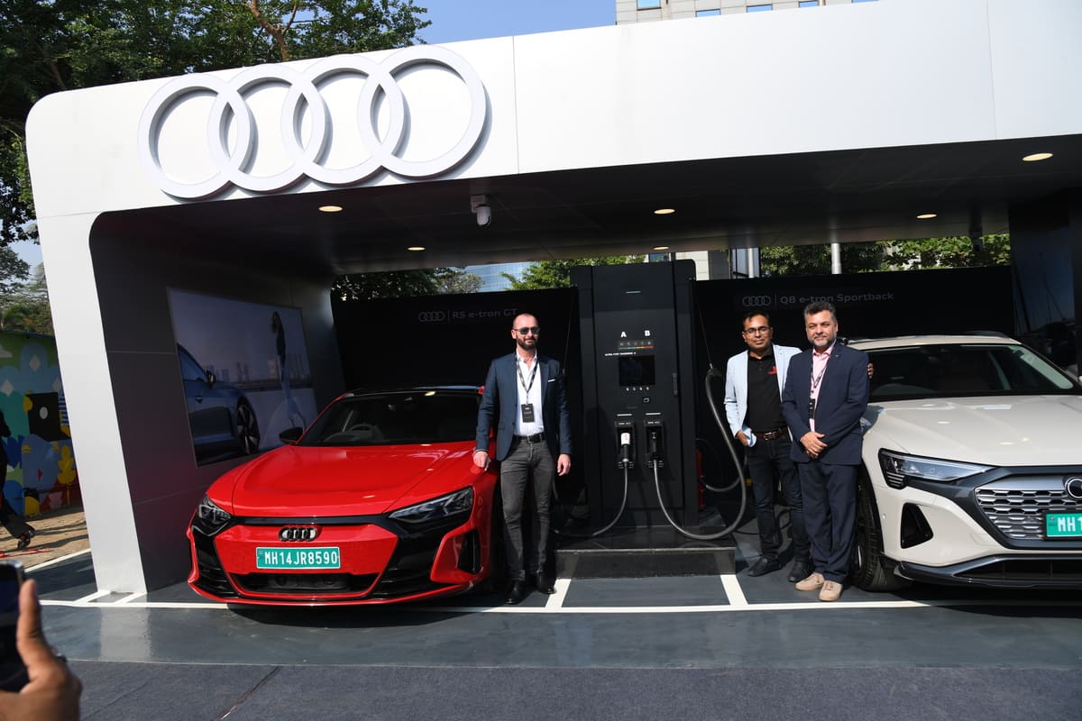 Audi Ultrafast Charging Station in India