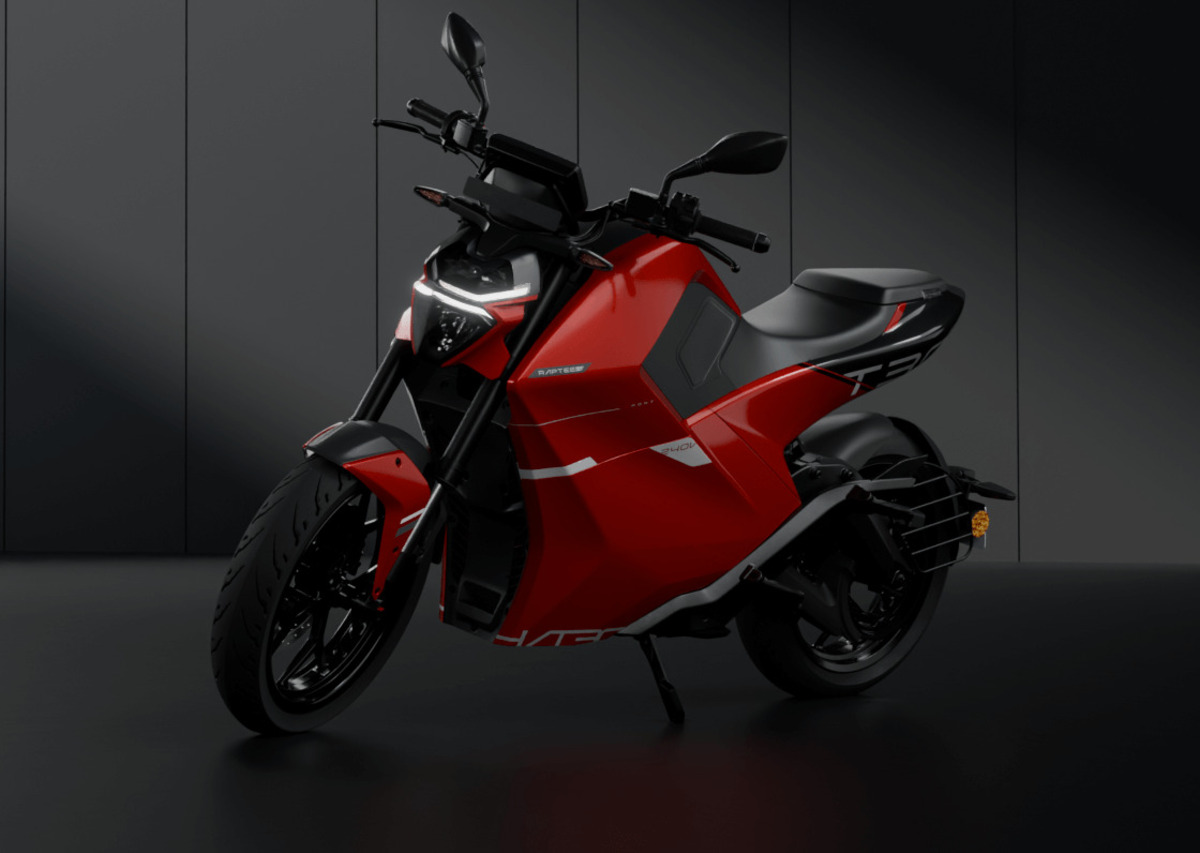 Raptee.HV A High-Voltage Electric Motorcycle